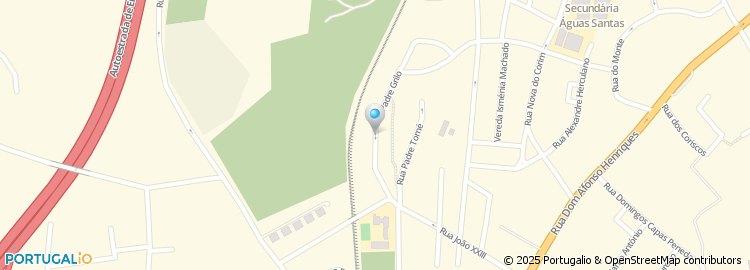 Mapa de Rua Padre Grilo
