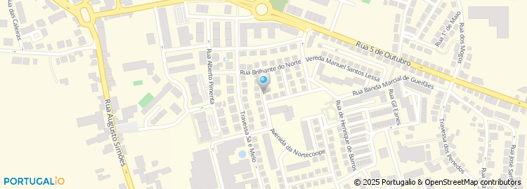 Mapa de Rua Patronato da Imaculada