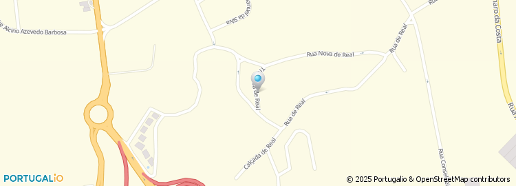 Mapa de Travessa de Real