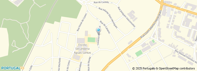 Mapa de Travessa do Monte