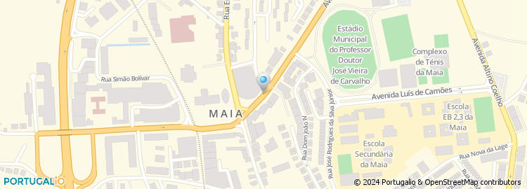 Mapa de Maiadonto - Clinica Medico Dentaria, Lda