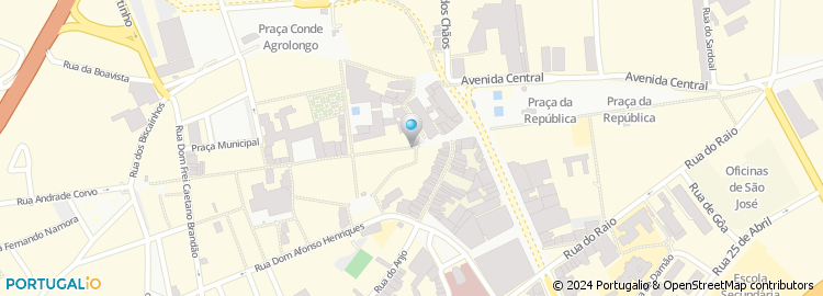 Mapa de Mais Optica, Braga