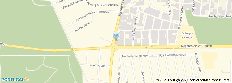 Mapa de Mákinas Caparica, Lda