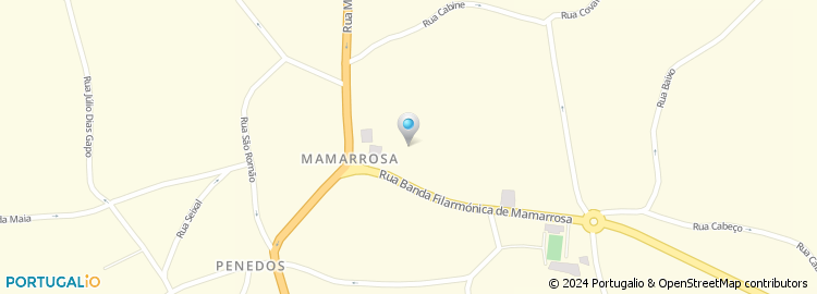 Mapa de Mamarrosa - Sociedade de Construções Lda