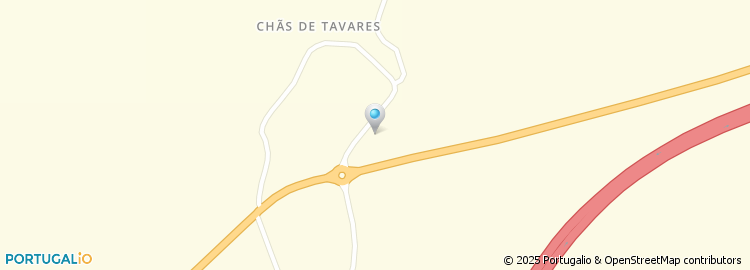 Mapa de Chãs de Tavares