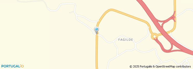 Mapa de Fagilde