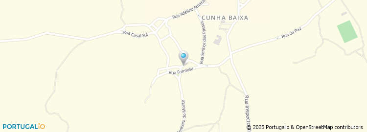 Mapa de Travessa da Fonte