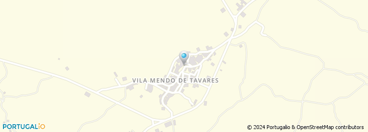 Mapa de Vila Mendo de Tavares