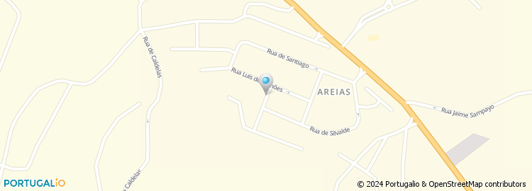 Mapa de Manuel Alves - Sapatarias, Santo Tirso