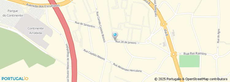Mapa de Manuel Beleza Andrade