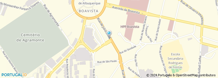 Mapa de Manuel Cabral Vilas - Boas