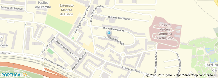 Mapa de Manuel Cacais - Aluminios & Estores