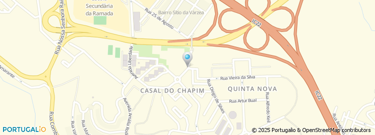 Mapa de Manuel Cardoso Miguel - Construções, Unipessoal Lda