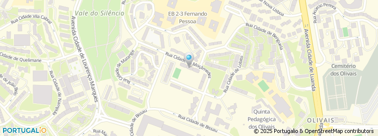 Mapa de Manuel de Almeida & Ferreira Lda