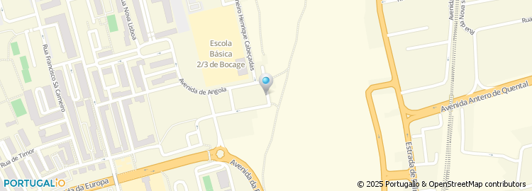 Mapa de Manuel J Lages Martins