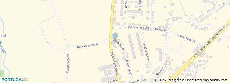 Mapa de Manuel Laranjeira & Silva, Lda