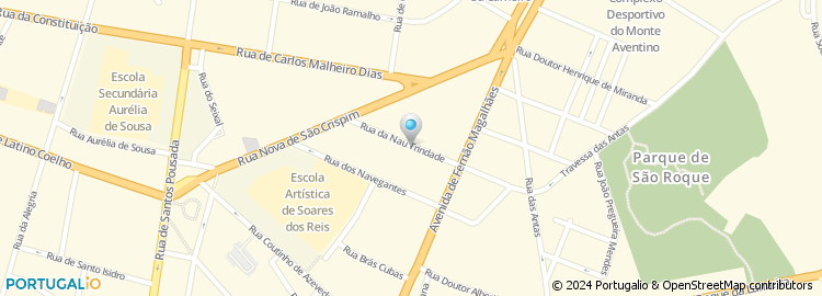 Mapa de Manuel Nunes Ribeiro, Lda