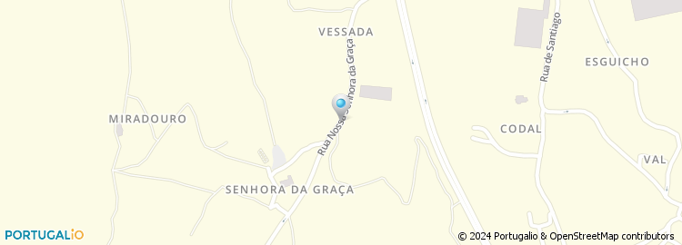Mapa de Manuel Pereira da Silva, Unipessoal Lda