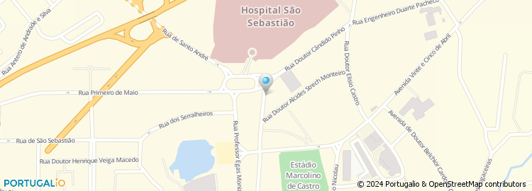 Mapa de Manuel Pereira da Silva & Silva, Lda