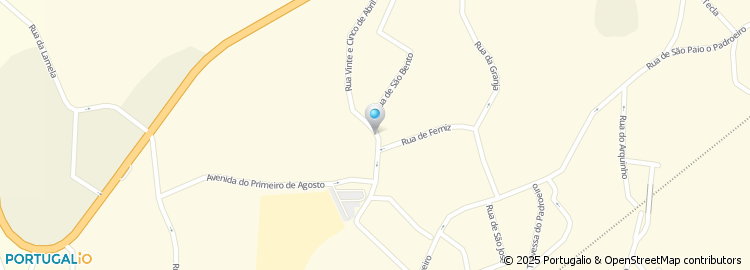 Mapa de Manuel Ribeiro Ferreira & Filhos, Lda