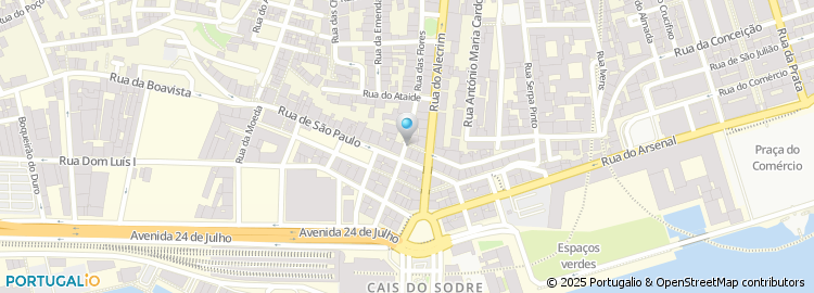 Mapa de Manuel Ribeiro & Irmão