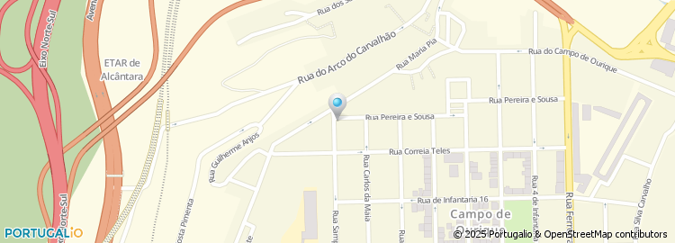 Mapa de Manuel Rodrigues & Jose Rodrigues, Lda