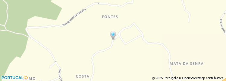 Mapa de Manuel Salazar - Fabrico de Peugas, Lda