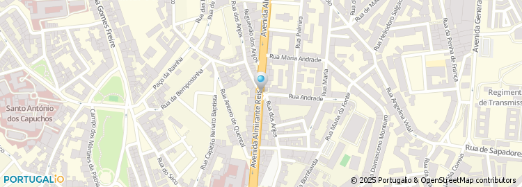 Mapa de Manuel Tavares Lopes