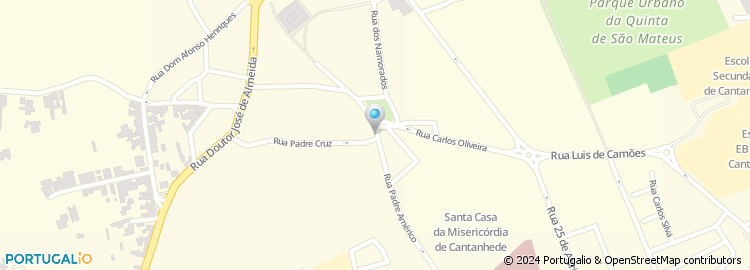 Mapa de Márcia Rodrigues - Centro de Explicações e Tempos Livres Lda
