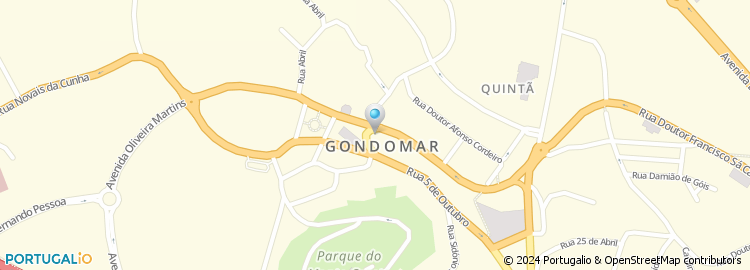 Mapa de Marco Aurélio Guimarães & Pereira, Lda