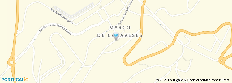 Mapa de Avenida 25 de Abril