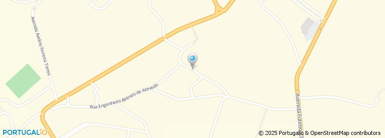 Mapa de Rua António Araújo Valente
