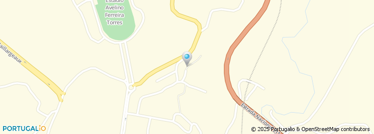 Mapa de Rua Armindo Magalhães