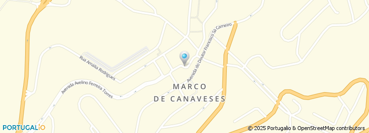 Mapa de Rua da Costa