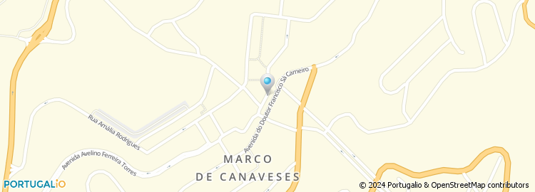 Mapa de Rua da Manguitorta