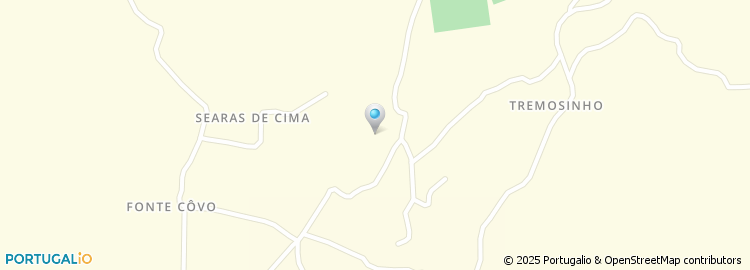 Mapa de Rua das Searas de Cima