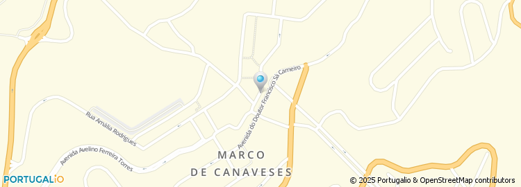 Mapa de Rua do Carvalho