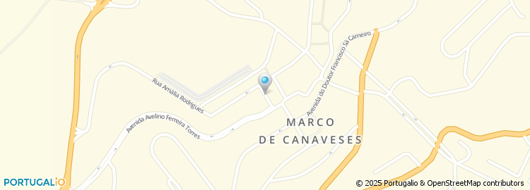 Mapa de Rua Eusébio da Silva Ferreira