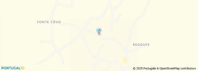 Mapa de Rua Searas de Baixo