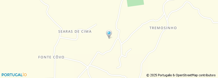 Mapa de Travessa das Searas de Cima