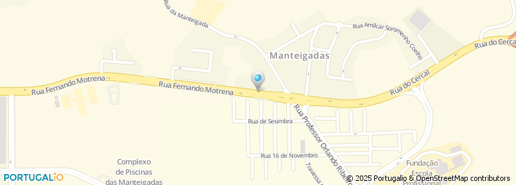 Mapa de Maria A A Lopes Elias