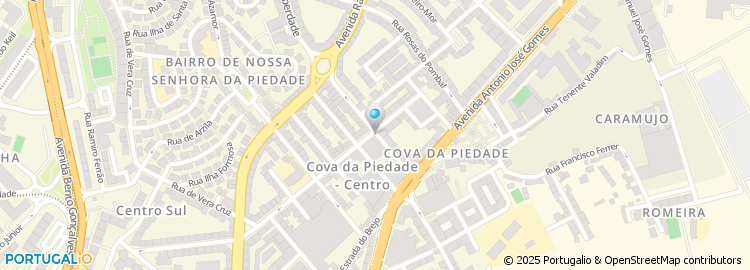 Mapa de Maria A C Couto Pedras