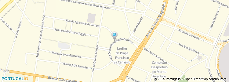 Mapa de Maria Albertina S M M Ribeiro