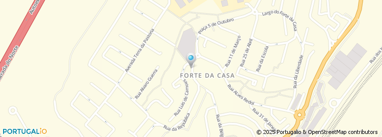 Mapa de Maria Alice Borges Pereira e Adriano Ribeiro Pereira