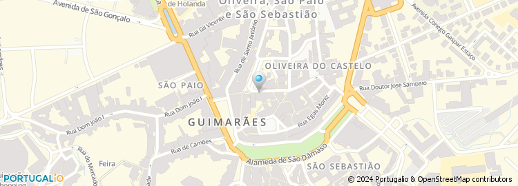 Mapa de Maria Antónia Moreira & Filhos Alojamento Mobilado, Lda