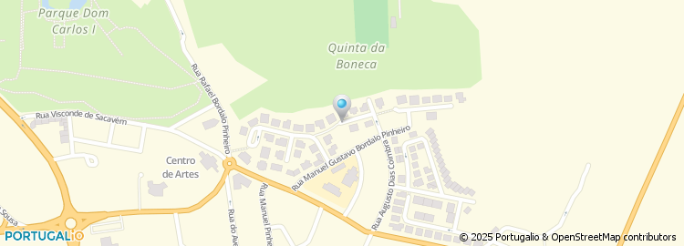 Mapa de Maria Bernardete Santos - Unipessoal Lda