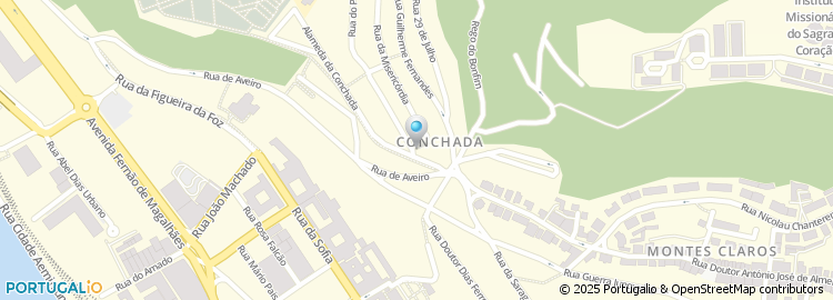 Mapa de Maria L C Coutinho Santos