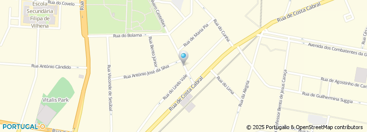 Mapa de Maria Manuela S M Soares