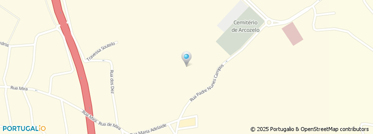 Mapa de Maria Marlene Pereira dos Santos, Unipessoal Lda