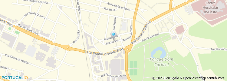 Mapa de Maria Ofélia Lopes Jacinto, Unipessoal Lda